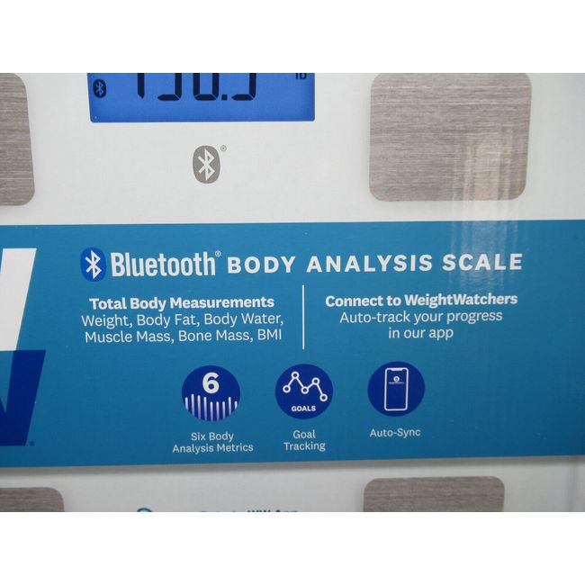 WW Bluetooth (Smart) Body Analysis Scale-Conair-Weight/Fat/Water