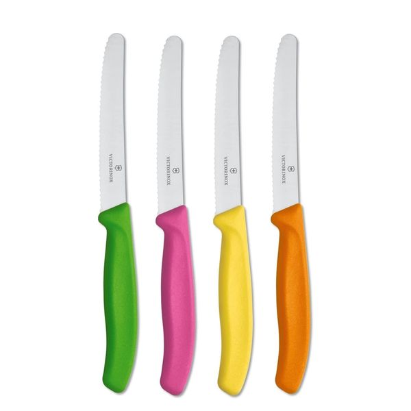 Victorinox Swiss Classic Multicolored 4-Piece Paring Knife Set