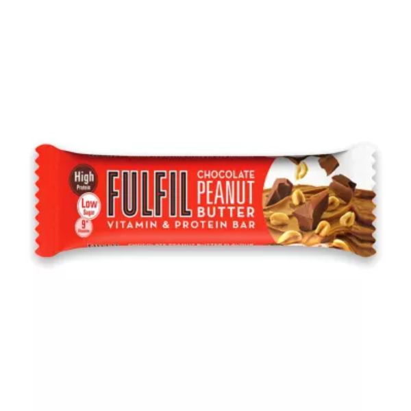 Fulfil vitamin and protein bar chocolate peanut butter 55g