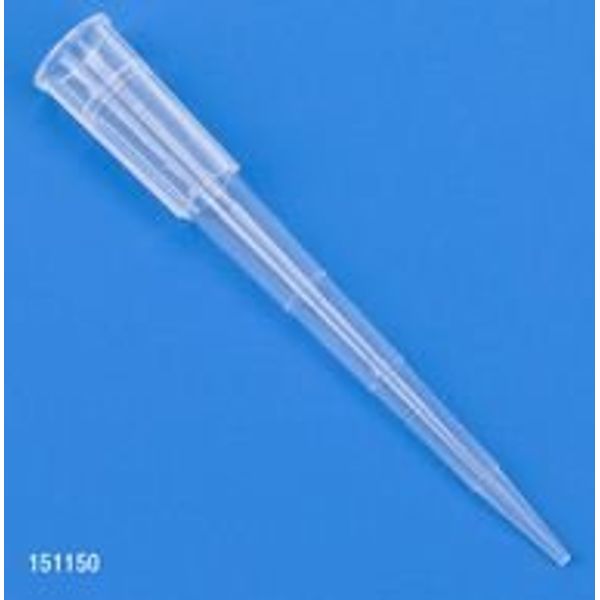 Pipette Tip, Low Retention, Graduated, Natural, 50mm, 1000/Cs