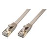 Captiva Patch Cable CAT 8 Cable for Network, LAN and Ethernet 2 m Grey
