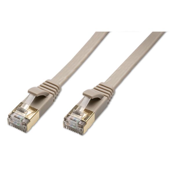 Captiva Patch Cable CAT 8 Cable for Network, LAN and Ethernet 2 m Grey