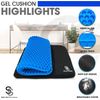 Enhanced Gel Cushion for Sciatica and Tailbone Pain | Breathable and Comfortable