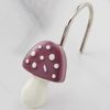 Spring Mushroom Bath Collection - Set of 12 Shower Hooks
