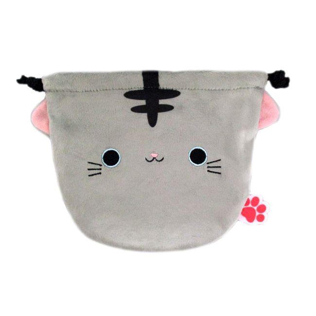 Cat's Place on your last Drawstring bag saba Height 15 cm