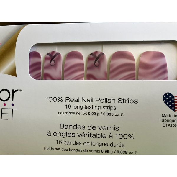 Retired Color Street “Brave and Beautiful” Purple Cancer Awareness Mani Set!!
