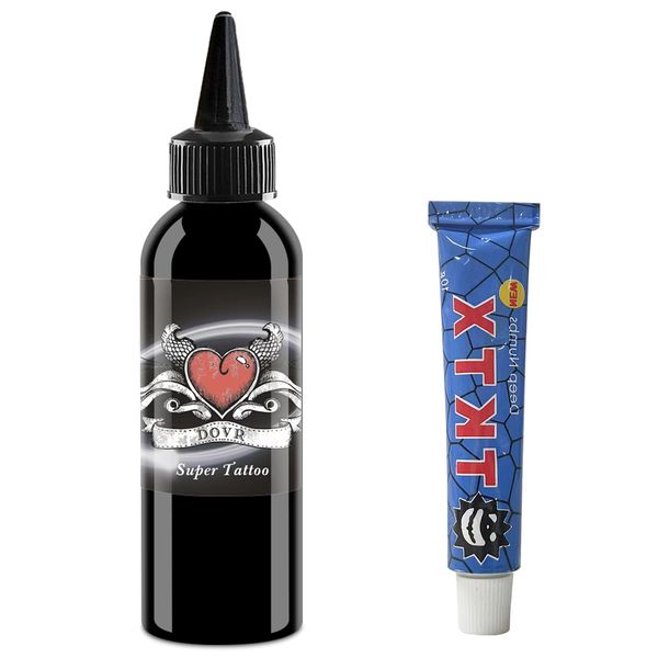 UMIKAkitchen Black Tattoo Ink- Tattoo Ink Permanent Tattoo Tattoo Ink(230ML)