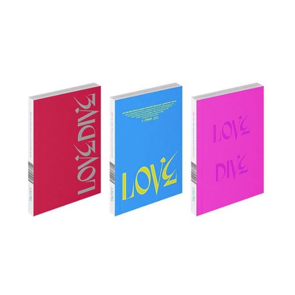 IVE 2nd Single Album Random version [LOVE DIVE] Poster + Photocards