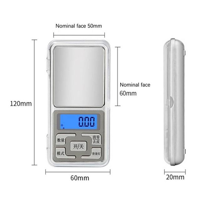 Towayer Portable Digital Scale Led Electronic Scales Postal Food