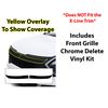 BOGAR TECH DESIGNS Outer Front Chrome Delete Overlay Compatible with Kia Sportage 2023-2025, Gloss Black