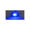 OCTANE LIGHTING 5Pc Blue Led Chrome Modules Motorcycle Chopper Frame Neon Glow Lights Pods Kit