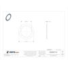 Retain Ring,Ext,Dia 3/4 in,PK5