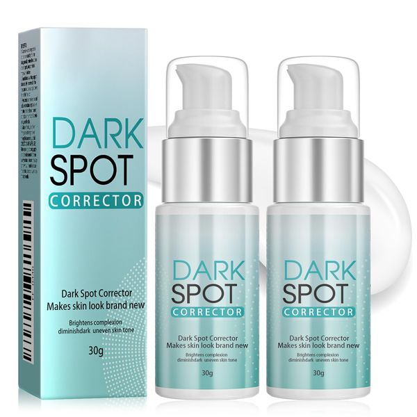 Dark Spot Remover for Face and Body, 2 Pack Dark Spot Corrector for Sun Spot, Age Spot, Melasma, Brown Spot, Freckle, Dark Spot Cream with Niacinamide Retinol for Skin Care (2.0 Fl Oz)