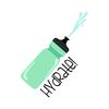 CafePress Hydrate Bottle Magnets Rectangle Magnet, 3"x2" Refrigerator Magnet