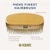 Kent Rectangular Satinwood Soft White Bristle Brush - MS23D (PACK OF 1)