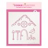 The Cookie Countess Bunny Bungalow - 4 Piece Stencil Set