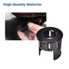 VRracing 2PCS Parking Assist Sensor Bezels for Dodge Ram 1500 2014-2018 Bundle Rear Bumper Sensor Inner Outer Bezel Retainer