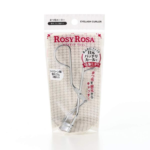 ro-zi-ro-za Eyelash Curlers (Replacement for Rubber with 2 Case)