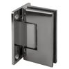CRL JRG037CH Chrome Junior Geneva 037 Wall Mount Full Back Plate Hinge