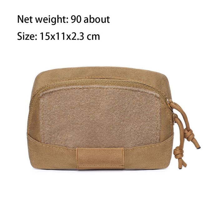 Military Style Molle Tactic Small Wallet EDC Coin Pouch - China Wallet and  Outdoor Wallet price