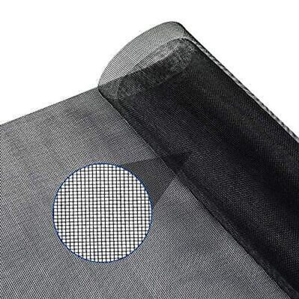 Window Screen Replacement Fiberglass Mesh Screen Roll for Windows Doors, 38x118"