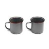 BAREBONES Enamel Cup Set of 2, Stone Blue