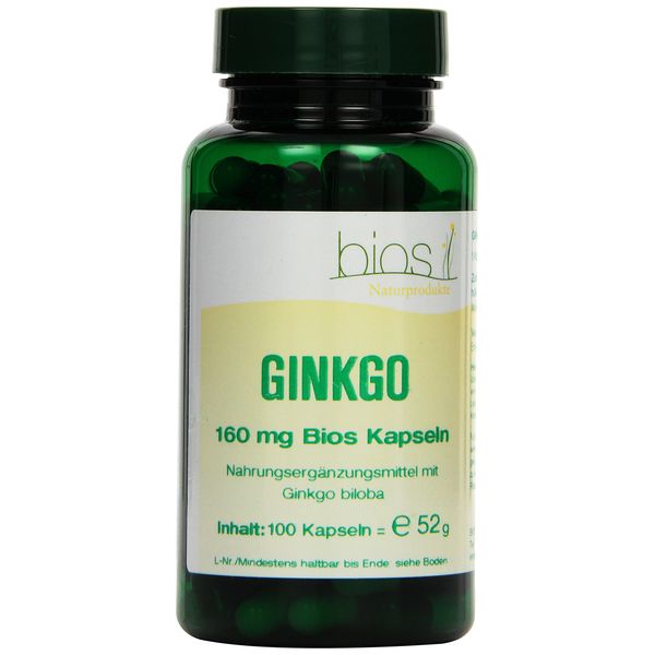 Bios Ginkgo 160 mg, 100 capsules (52g)