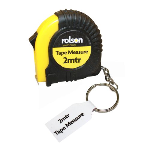 Rolson 50561 2 m Rubberised Tape Measure