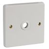 1G Cord Outlet Flush MLD White BPSCA 4075
