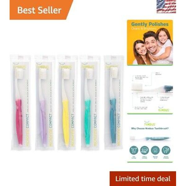 Durable Extra Soft Bristles Toothbrush Bundle - Best for Receding Gums & Plaque