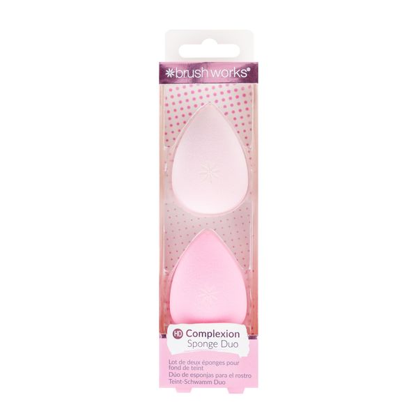 Brushworks HD Complexion Sponge Duo