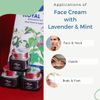 Hydrating Face & Neck & Décolleté Cream with Lavender & Mint