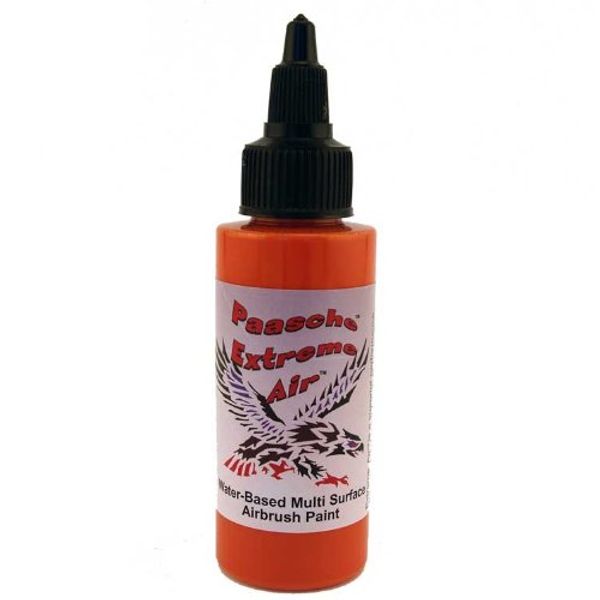 Paasche 120 ml Orange Acrylic All Surface Paint Airbrush Paint