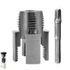 Pipe Threading Tool, 3/4in Internal and External Thread Cutter, High Precision Pipe Threader for DIY and Plumbing, Creates Clean Threads on Water Pipes, Durable Construction