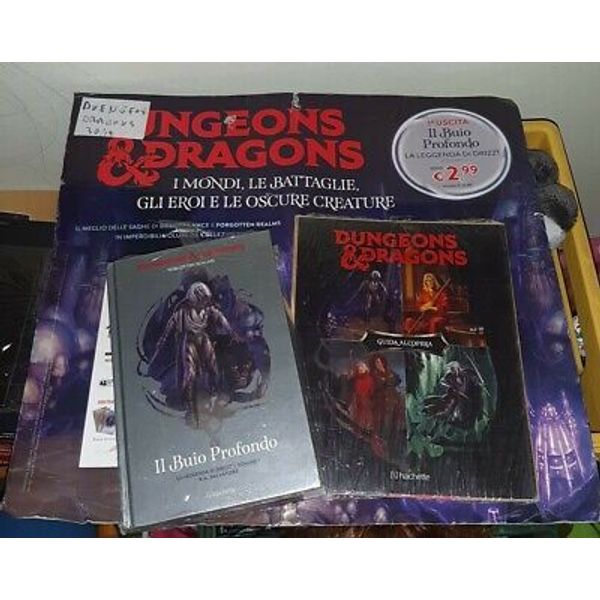 Dungeons & Dragons Book + Magazine New Figure Game Table Toys Lot And