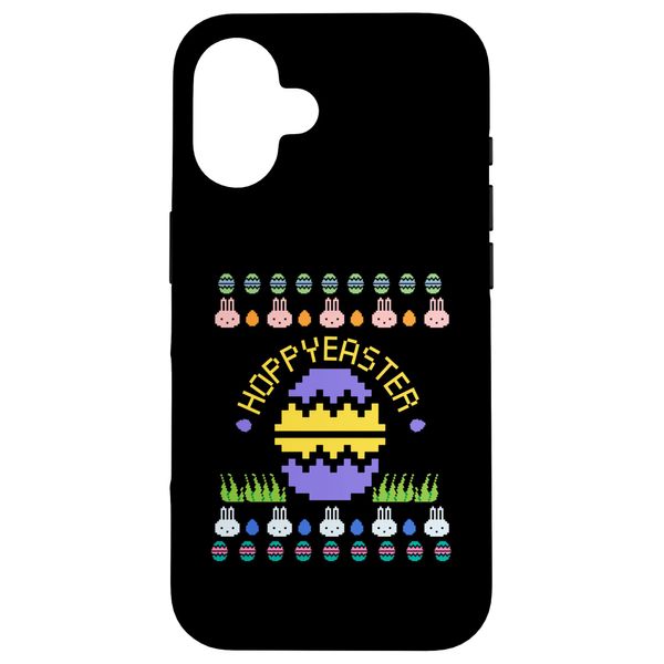 iPhone 16 Easter Basket Stuffers for Adults - Hoppyeaster Ugly Easter Case