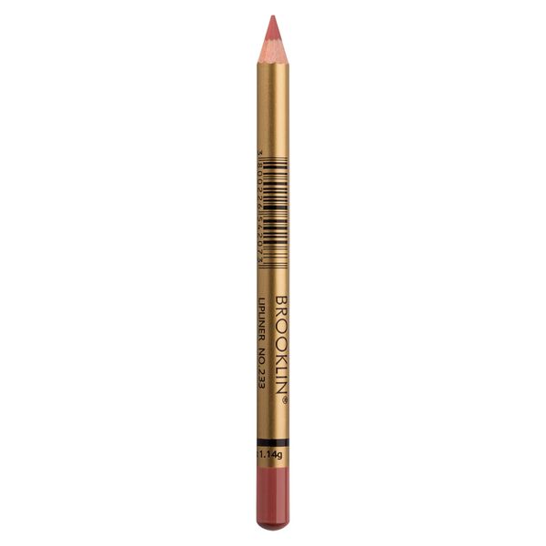 Brooklin Lipliner 233 Color Terracotta Waterproof Long Lasting