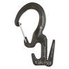 Karabiner "Figure 9", Gr. L, Grau-Schwarz