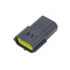 CAR MOTORCYCLE WATERPROOF 3 PIN ELECTRICAL 1.8MM AWG WIRE CONNECTOR PLUG
