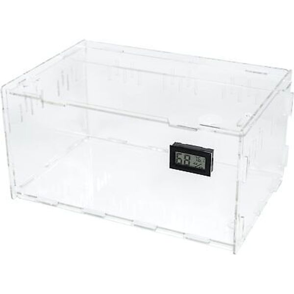 BETAZOOER Reptile Terrarium Breeding Tank Acrylic Large, Clear