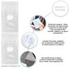 Bramble - 25 CPR Personal Protection Resuscitation Face Shields - Foil Sachets