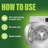 Green Gobbler Washing Machine Cleaner Tablets with Pipe Clean Technology Deodorizer | Front & Top Load Washer | 28 Count