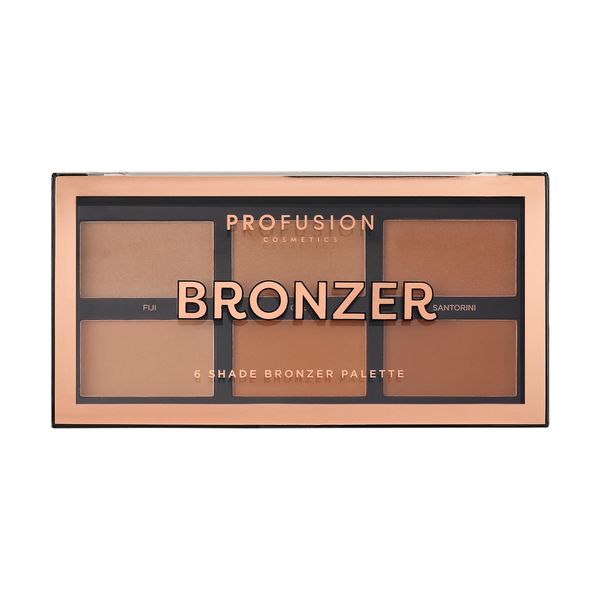 Profusion Cosmetics 6 Shade Bronzer Palette