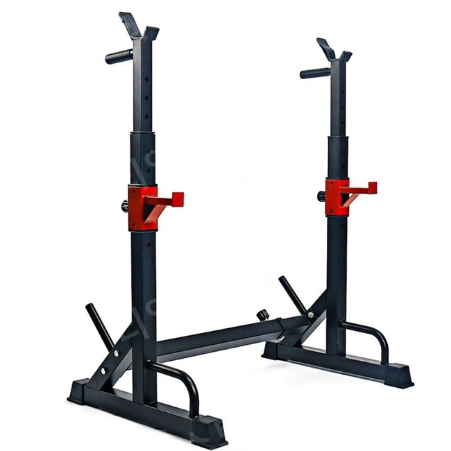 Squat Track Half Rack Squat Health Rack Barbell Cradle Home Fitness Equipment Weight Bench Press Cradle, AC-9001 Squat Rack