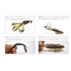 Keitech Crazy Flapper, 2.4 in, #519 Shrimp Red Copper