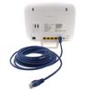 1CONN - 0.5m network cable, Ethernet, Lan & patch cable for maximum internet speed & connects all devices with RJ 45 socket blue - 10 pieces