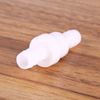 10 mm 3/8 White Plastic Quick Coupling Straight Check Valve for Water Fuel LPG