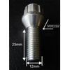 XtremeAuto® M12 X 1.5 Car Locking Wheel Bolts - Includes Styling Sticker