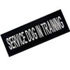 Training Vest/Harness Emblem Service Dog Embroidered Velcro Patch