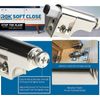 50 Pack  Hardware Soft Close Damper for Cabinet Doors/Compact/Softclose Cabinet 